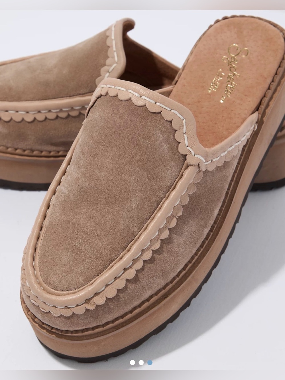 Seychelles Stand Tall Clog Taupe Sz 9